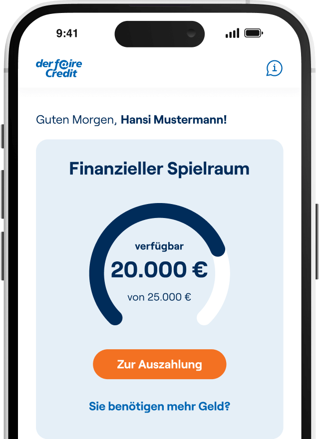 der faire Credit Dashboard